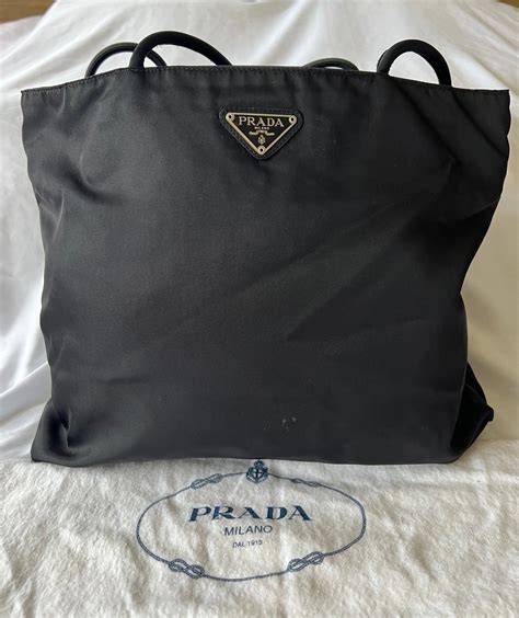 prada nylon tote pantip|Prada tessuto nylon pouch.